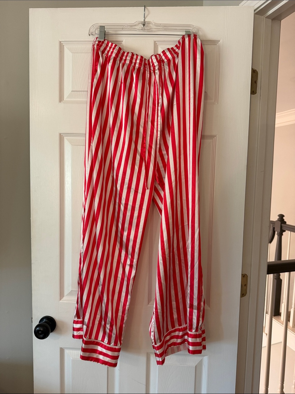 Show Me Your MuMu Red and White Striped Pajama Pants